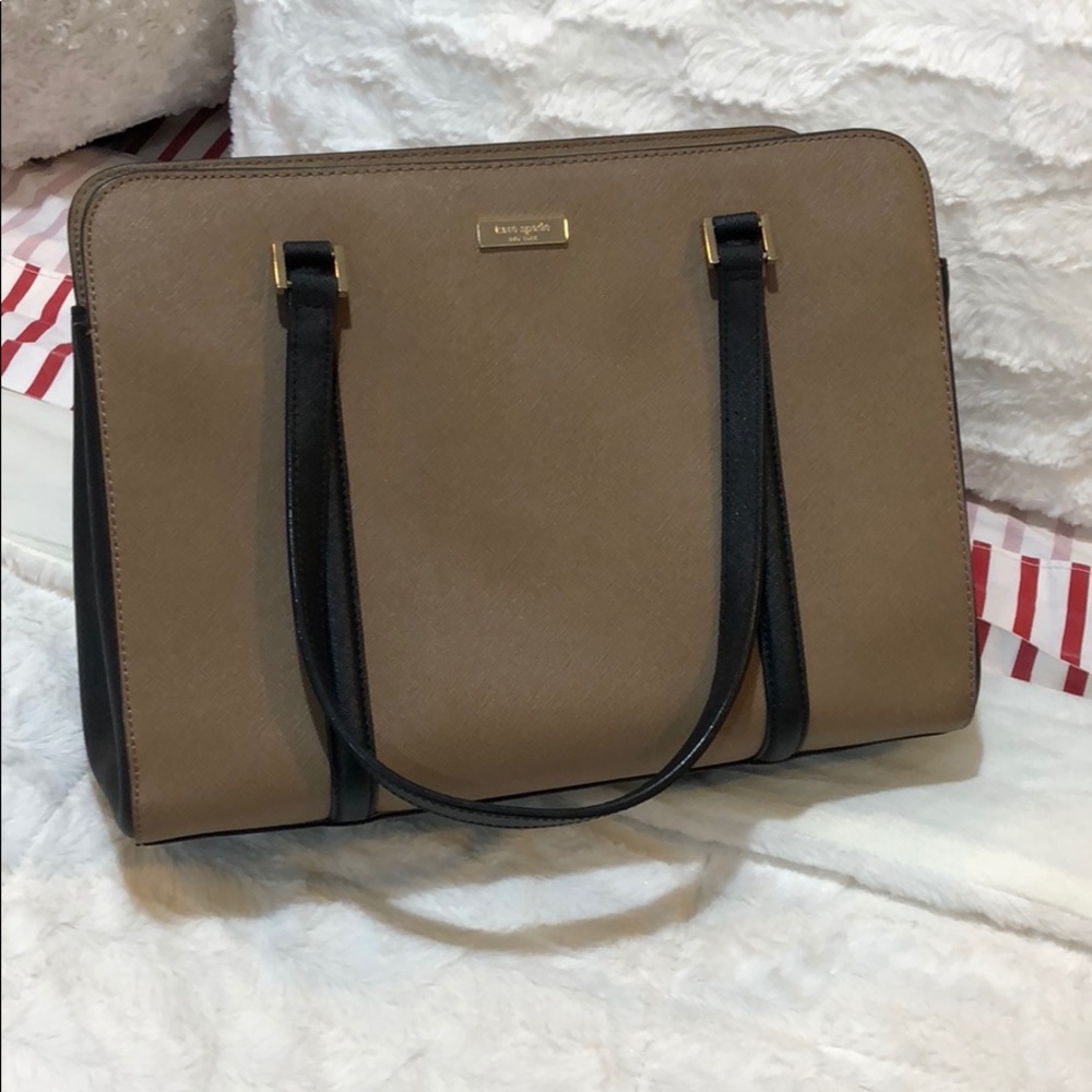 Kate Spade Taupe/Black bag